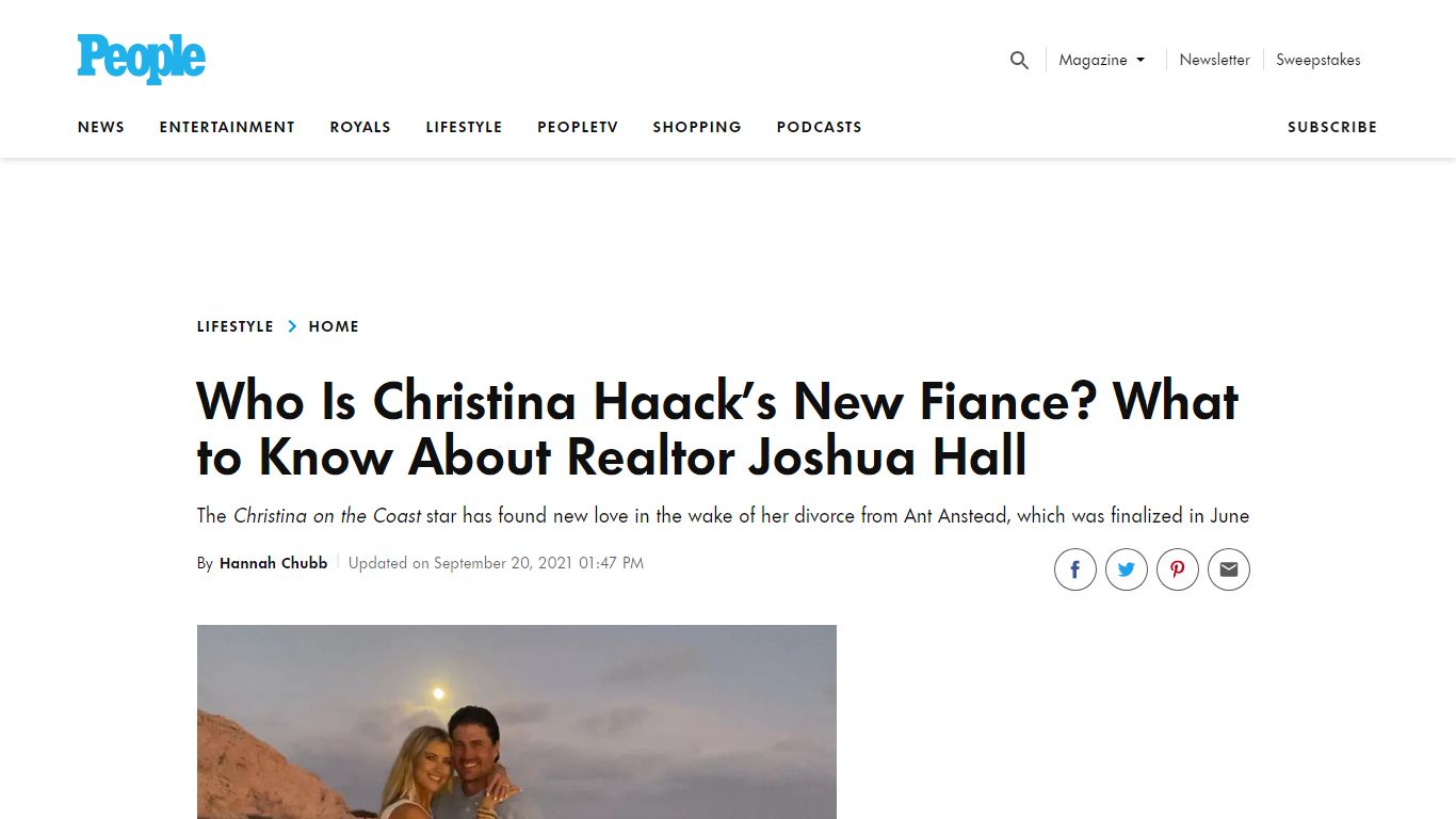 Who Is Joshua Hall? All About Christina Haack's New Realtor Boyfriend